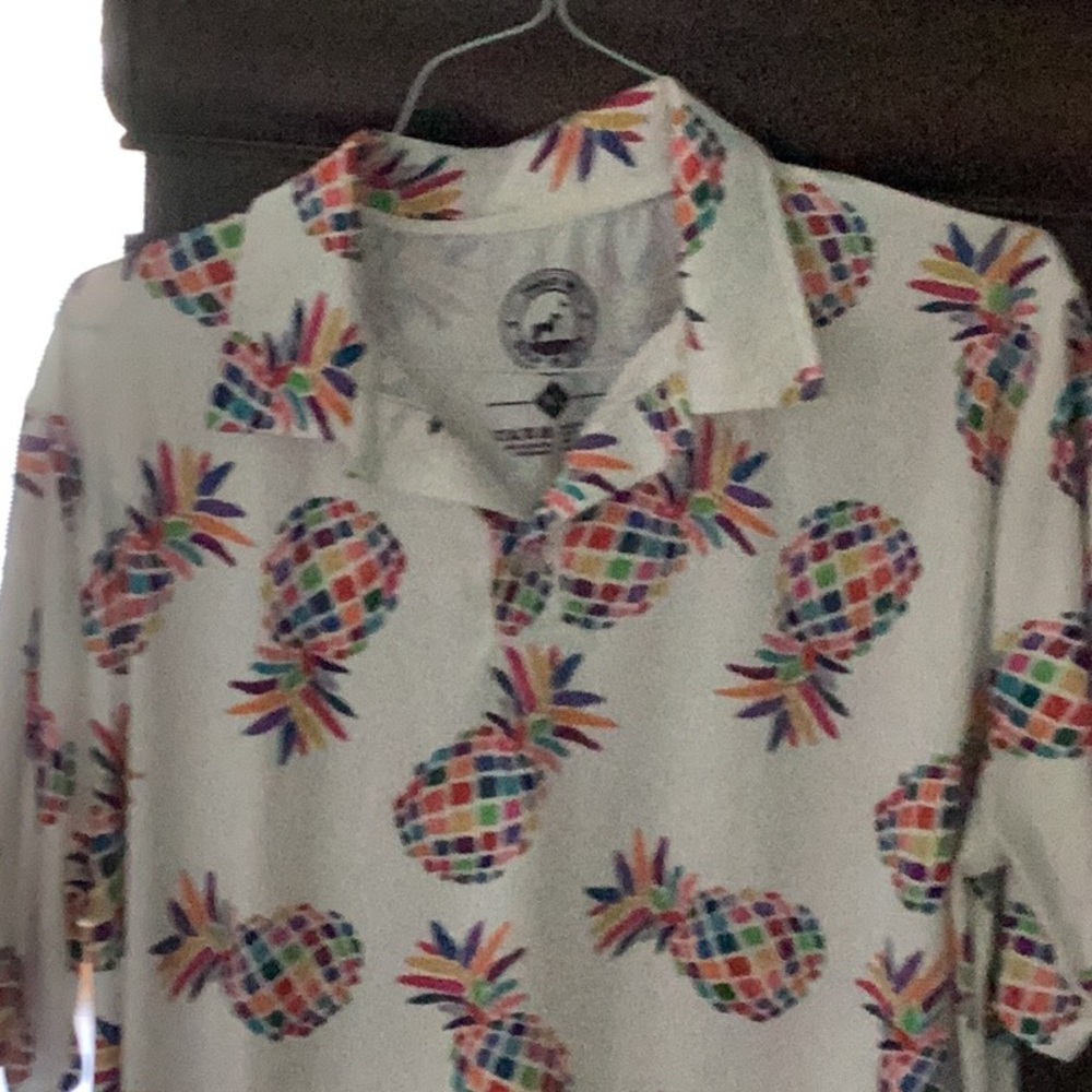 Proud 90 Golf shirt “Pineapple Party” retails for $79.